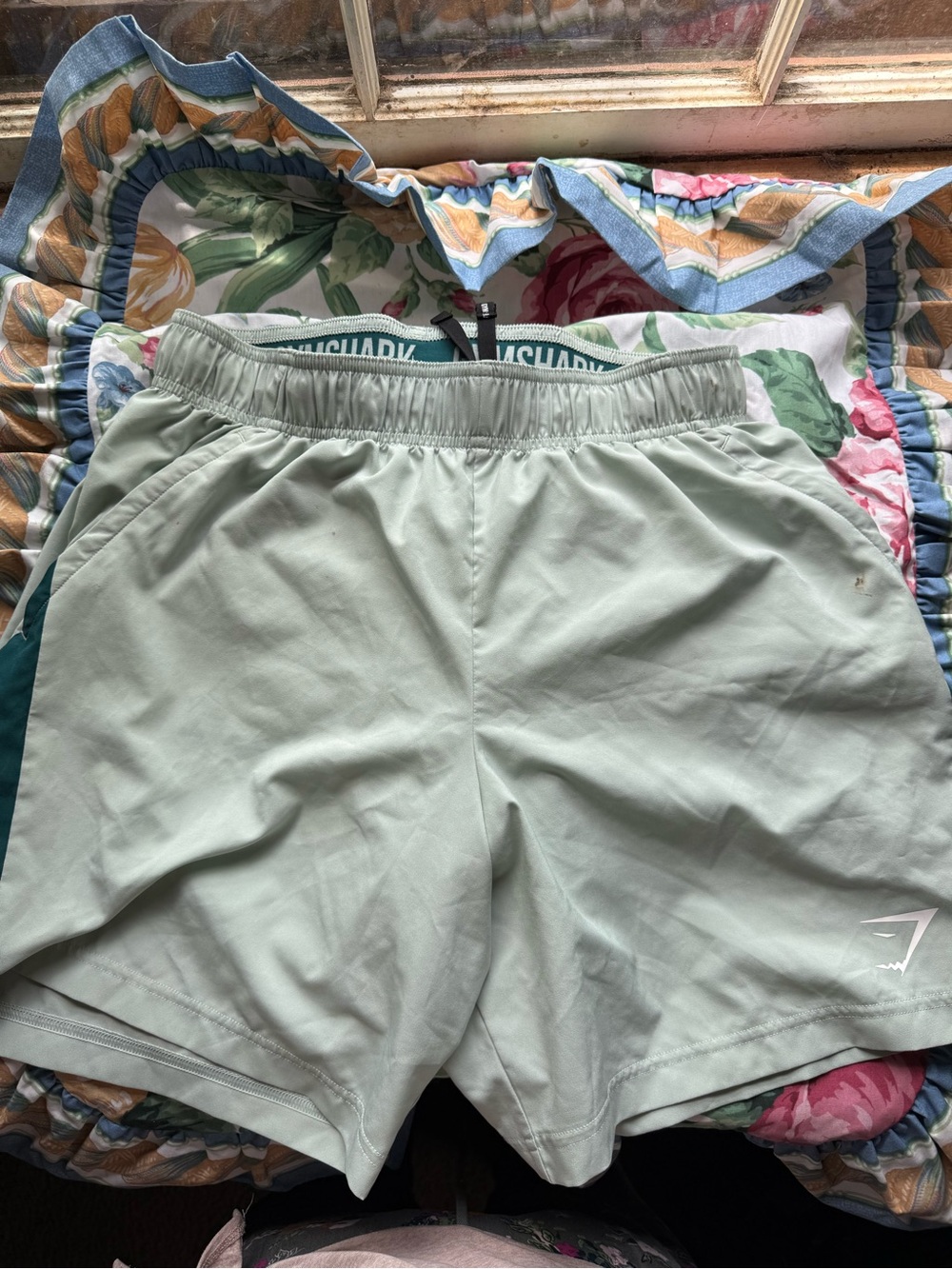 Gymshark Sage Green Lightweight Training Shorts